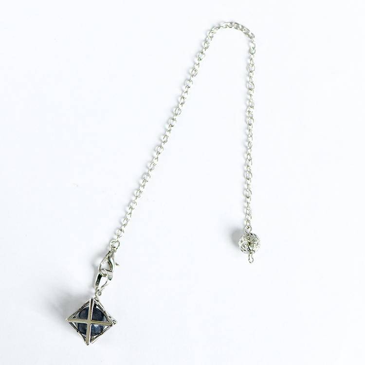 Inverse Hexagram: Merkaba Hollow Pendant