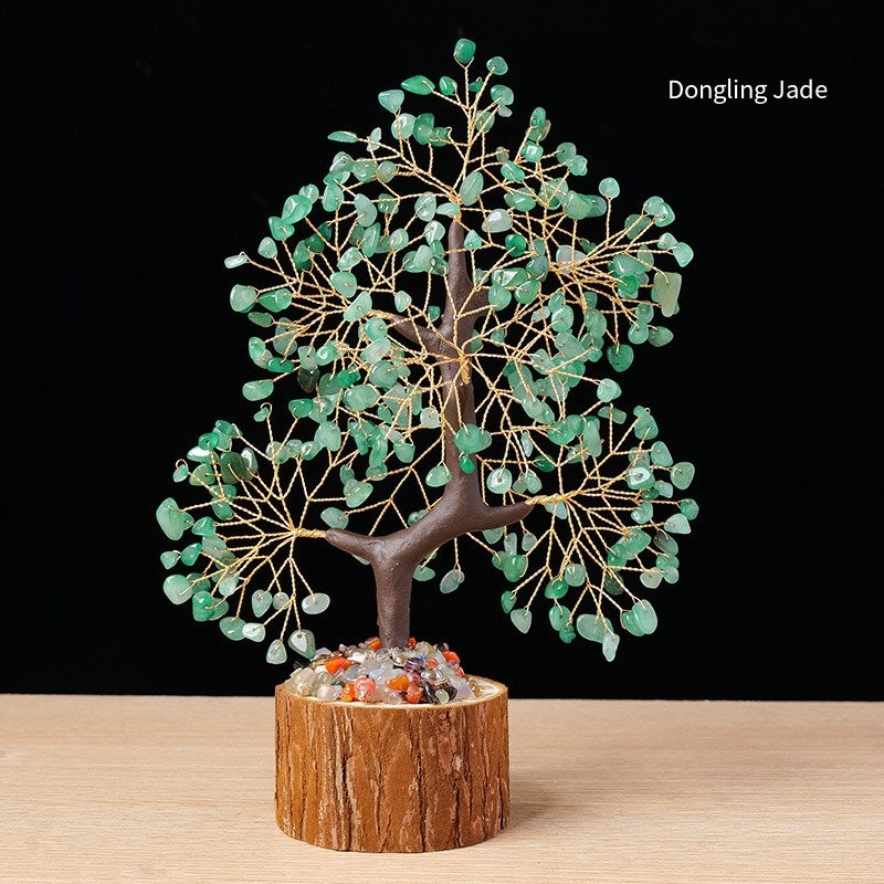 Seven-color Crystal Life Tree: The Seven Stars Flow, balancing the tree of life