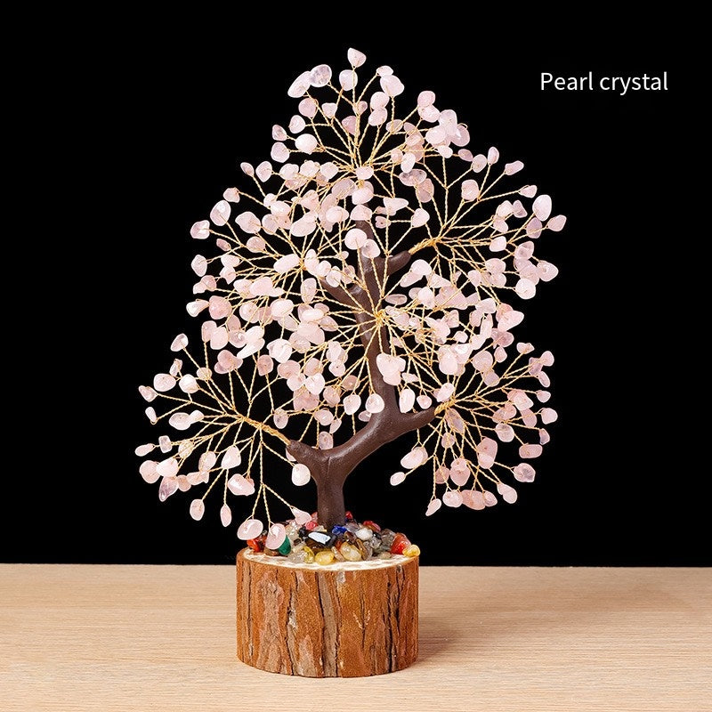 Seven-color Crystal Life Tree: The Seven Stars Flow, balancing the tree of life