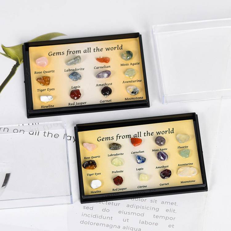 Earth's Core Gallery · Crystal Mineral Specimen Treasure Box
