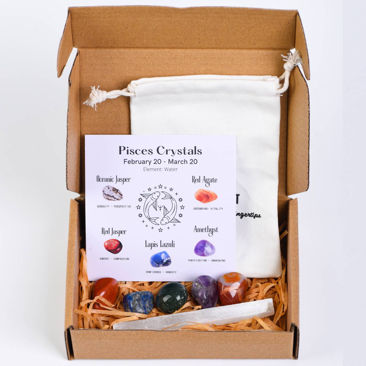 Your zodiac sign is naturally endowed with "stone" power. Here is a set of healing stones for the 12 zodiac signs -- Customized Natal Crystal Array × 5-level Energy barrier × Unlock Hidden personality