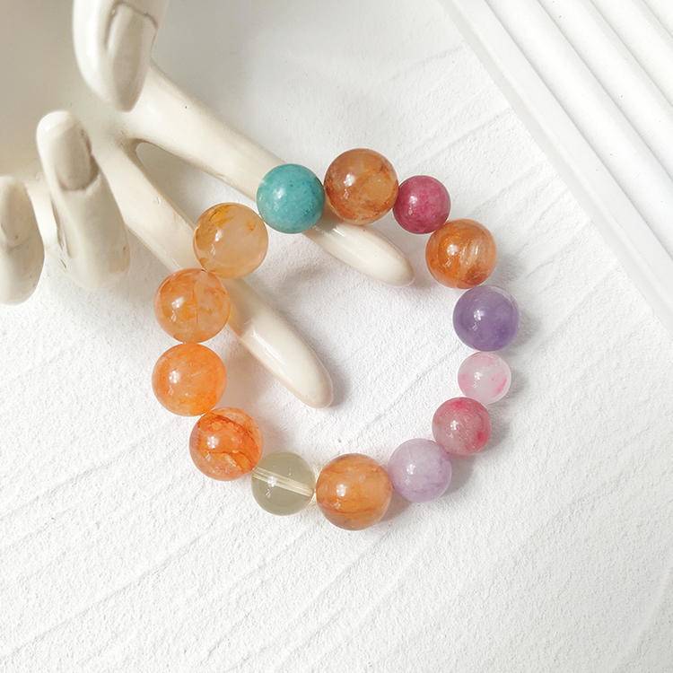 ๐๏ธ unlock your "portable energy treasure box"! Five Treasures Stone Bracelet, five keys to unlock the doors of wealth, connections, love, peace and good fortune!
