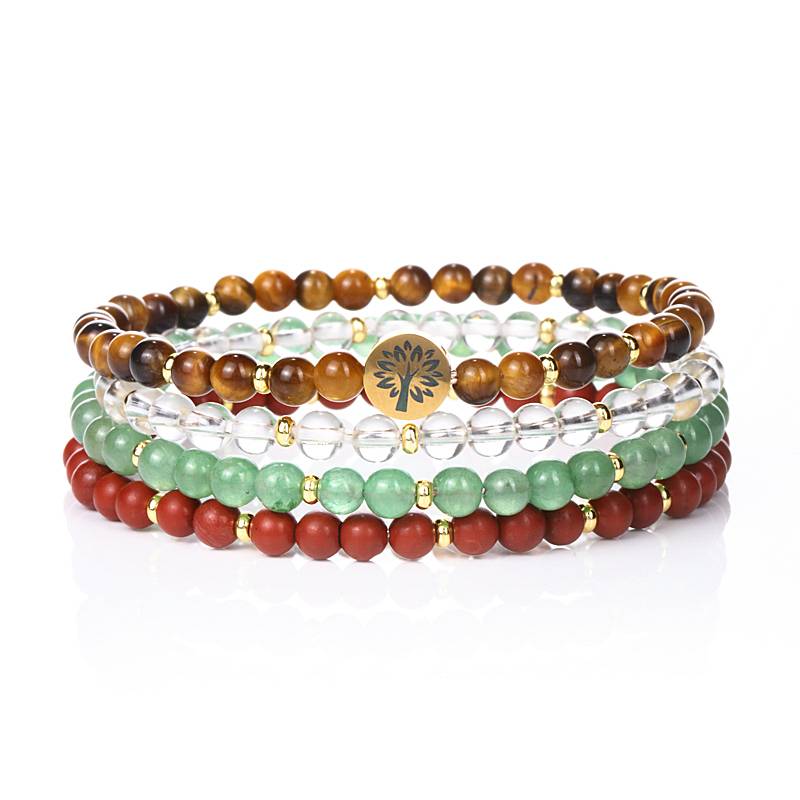 🚀 From "desperate" to "abundant" : Tiger's eye · White crystal · Green Dongling · red jade The Four-Stone Energy closed loop unlocks the ultimate equation for "sustainable success"!