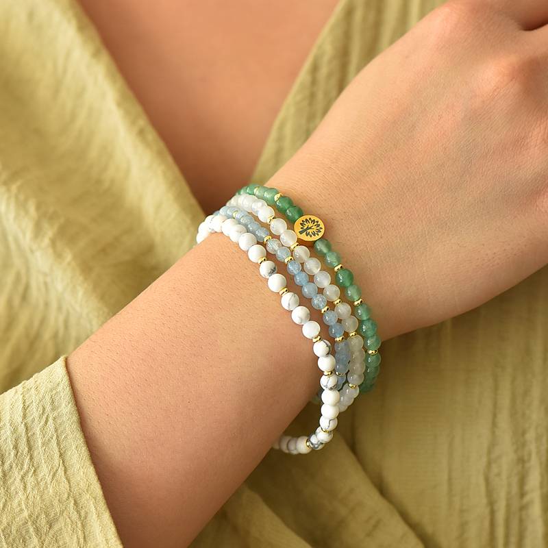 πΏ Ultimate Antibody in the era of imbalance: Green Dongling Γ Moonstone Γ aquamarine Γ White Turquoise - Four Stones Build a "Self-healing ecosystem"