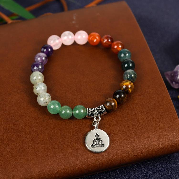 Seven-color Healing Element Crystal Gemstone Bracelet Series: With seven colors as the key, unlock the sacred realm of body and mind