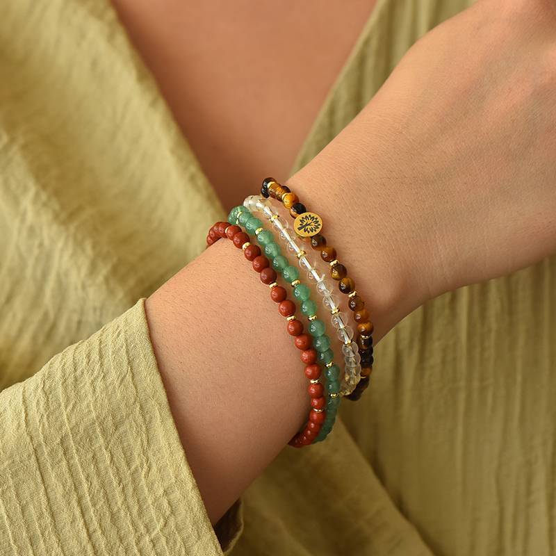 🚀 From "desperate" to "abundant" : Tiger's eye · White crystal · Green Dongling · red jade The Four-Stone Energy closed loop unlocks the ultimate equation for "sustainable success"!
