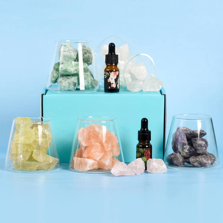 Dark Night Guardian Alliance: Five-color Crystal Night lights, illuminating tenderness, fragrance and energy