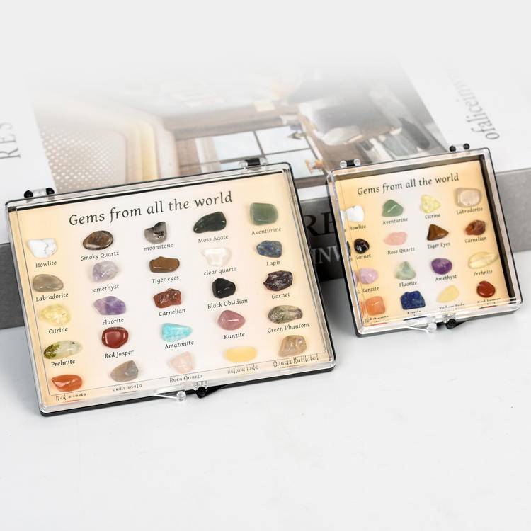 Earth's Core Gallery · Crystal Mineral Specimen Treasure Box