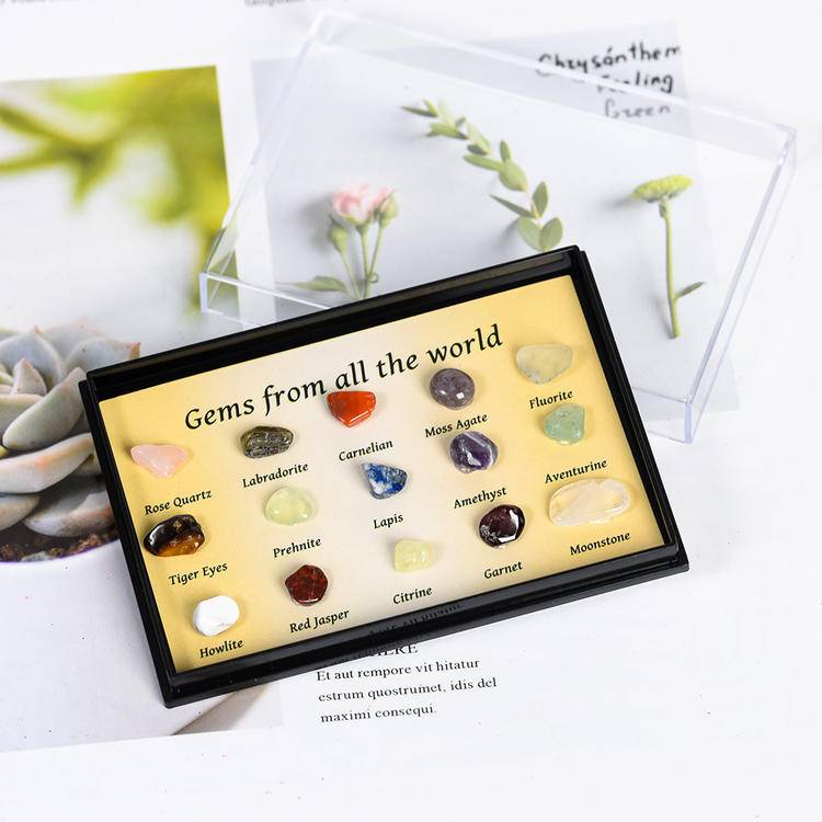 Earth's Core Gallery · Crystal Mineral Specimen Treasure Box
