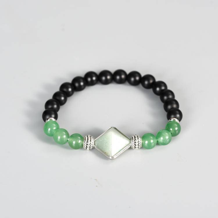 Seven Stars Sanctuary · Pyramid Crystal Energy Matrix Bracelet: Geometric Power, Crystal Soul, Build your Energy Sanctuary