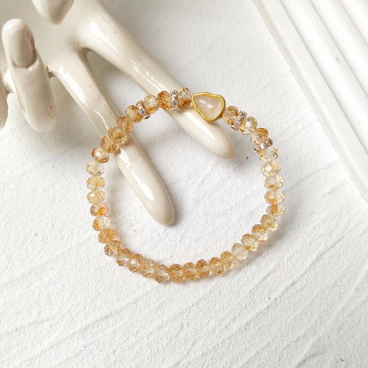 Prism Payday: Faceted Citrine Power Bracelet