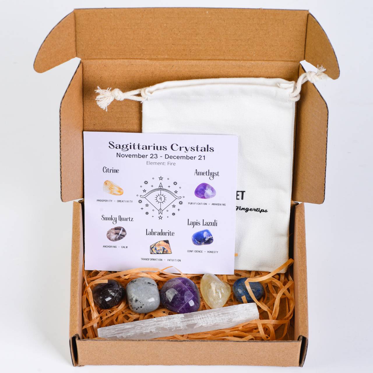 Your zodiac sign is naturally endowed with "stone" power. Here is a set of healing stones for the 12 zodiac signs -- Customized Natal Crystal Array × 5-level Energy barrier × Unlock Hidden personality
