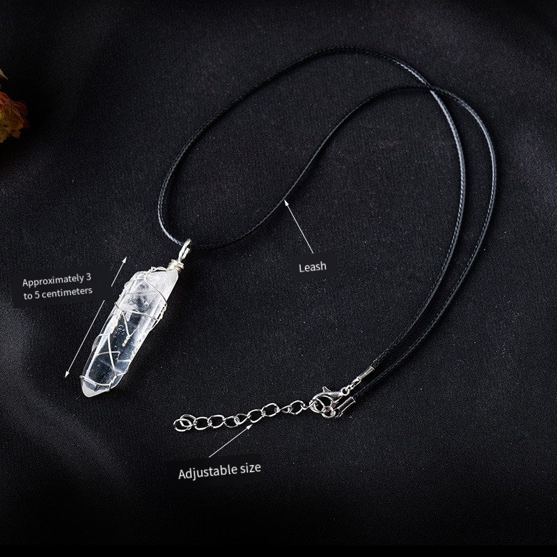 She is not a gem, but a frozen light and mountain spirit: the journey of a white crystal hexagonal pillar