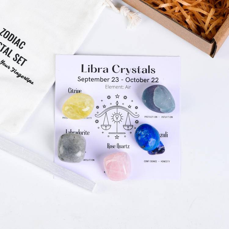 Your zodiac sign is naturally endowed with "stone" power. Here is a set of healing stones for the 12 zodiac signs -- Customized Natal Crystal Array × 5-level Energy barrier × Unlock Hidden personality
