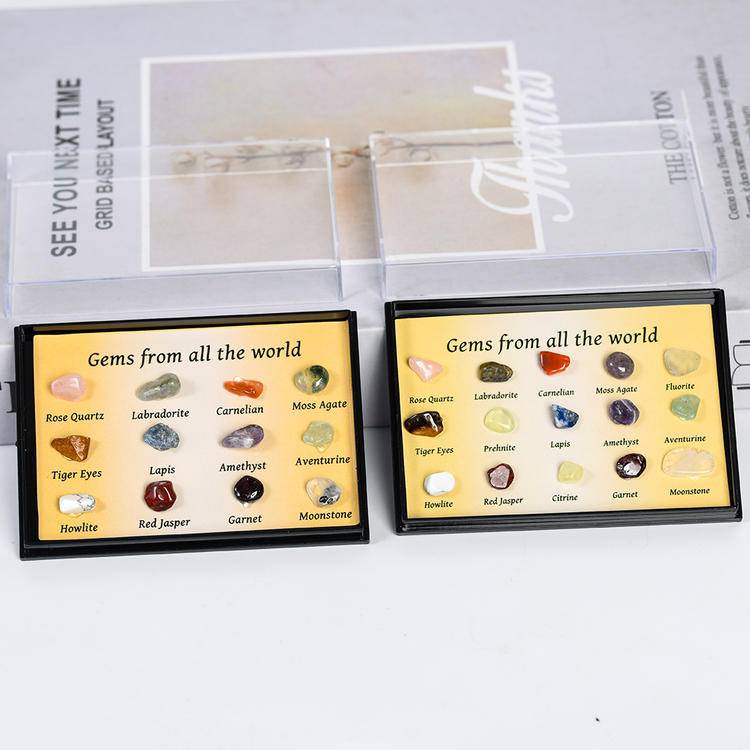 Earth's Core Gallery · Crystal Mineral Specimen Treasure Box