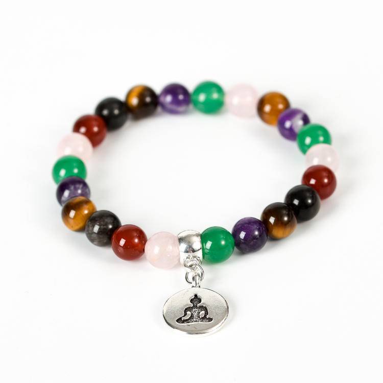 Seven-color Healing Element Crystal Gemstone Bracelet Series: With seven colors as the key, unlock the sacred realm of body and mind