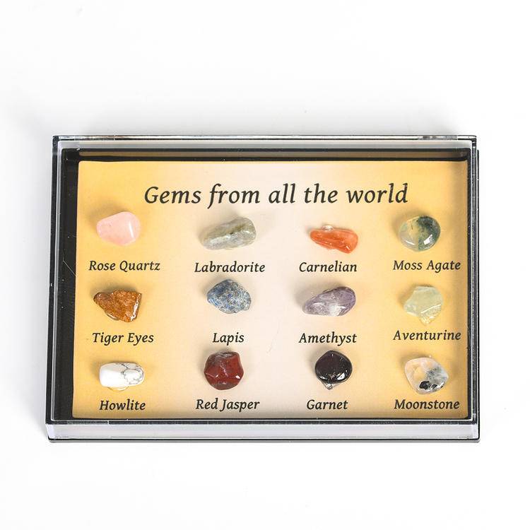 Earth's Core Gallery · Crystal Mineral Specimen Treasure Box