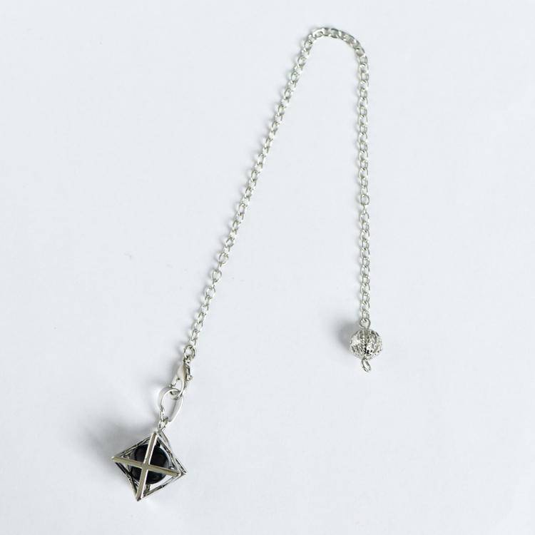 Inverse Hexagram: Merkaba Hollow Pendant