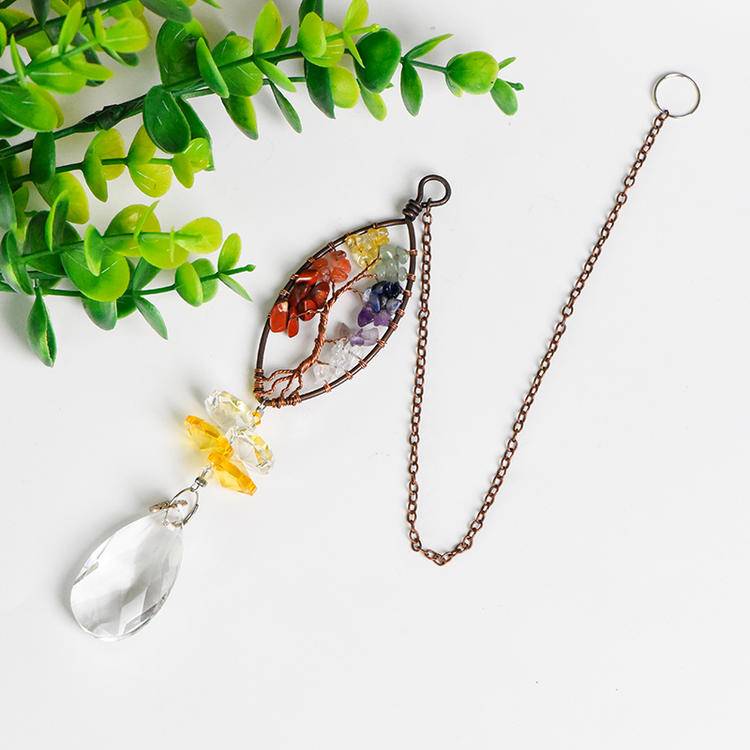Kabbala Light Dome · Crystal Life Tree Energy Pendant