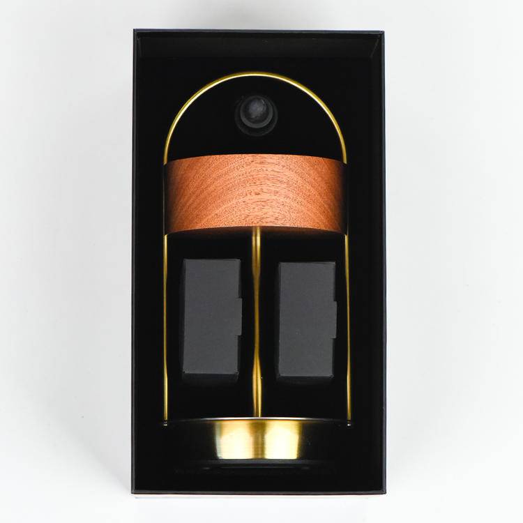 Lumen Aura: Natural Crystal Aroma Lamp
