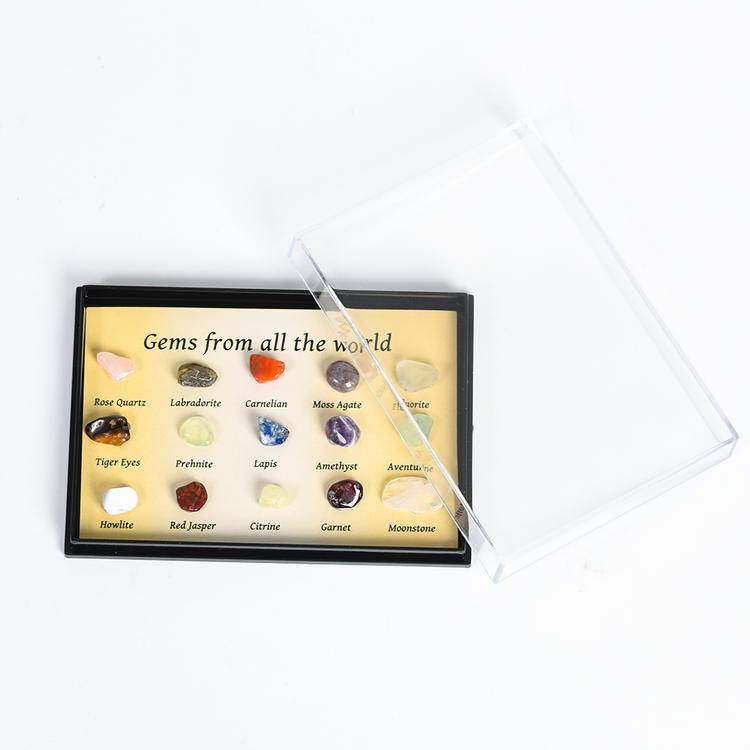 Earth's Core Gallery · Crystal Mineral Specimen Treasure Box