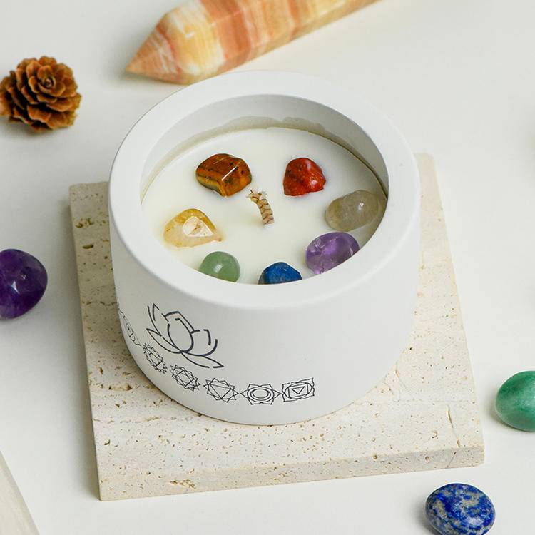 Ignite the Inner Balance Light: Seven Chakra Aromatherapy Candles, Your Daily Energy SPA