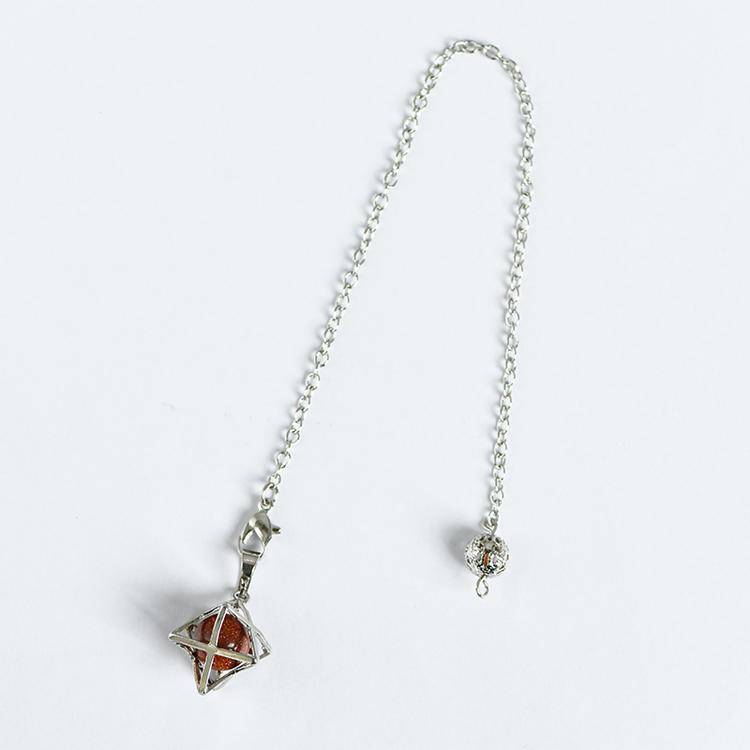 Inverse Hexagram: Merkaba Hollow Pendant