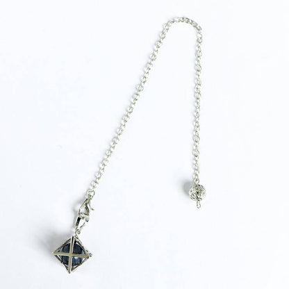 Inverse Hexagram: Merkaba Hollow Pendant