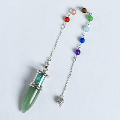 Chronos Chakra: Quantum Hourglass Pendulum