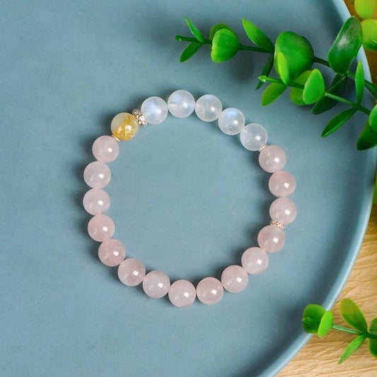 "Star Dream Fairy Tale" rose Crystal Blue Moonlight Gold Hairpin bracelet: Galaxy Pink Mist · Moonlight Whisper · Broken Gold Prayer
