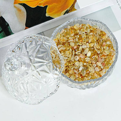 Natural crystal demagnetization bowl purification set