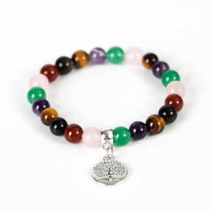 Seven-color Healing Element Crystal Gemstone Bracelet Series: With seven colors as the key, unlock the sacred realm of body and mind