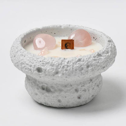Celestial Aura: Zodiac Crystal Infused Aroma Candle