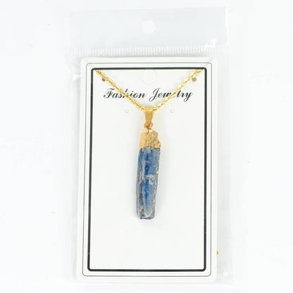 "Sleeping Starry Sky and Flowing Moonlight: The Gilded Awakening of a Blue Crystal Rough Stone"