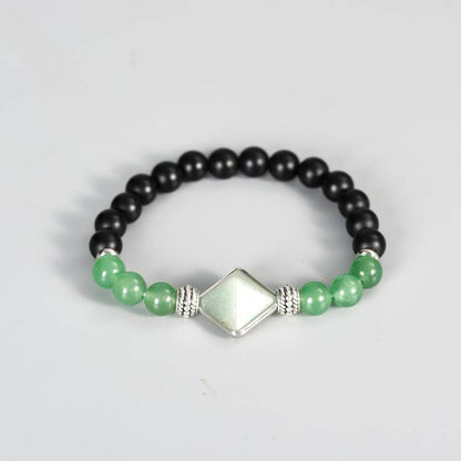 Seven Stars Sanctuary · Pyramid Crystal Energy Matrix Bracelet: Geometric Power, Crystal Soul, Build your Energy Sanctuary