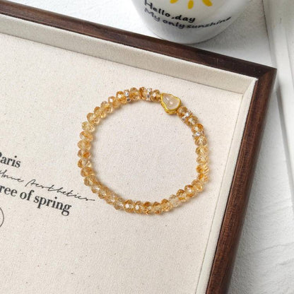 Prism Payday: Faceted Citrine Power Bracelet