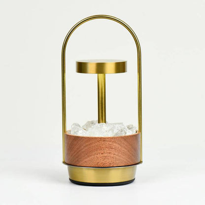 Lumen Aura: Natural Crystal Aroma Lamp