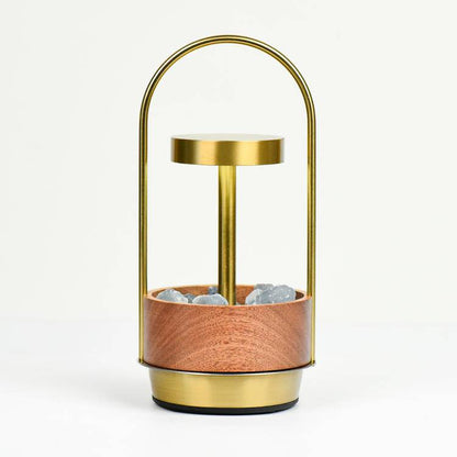Lumen Aura: Natural Crystal Aroma Lamp