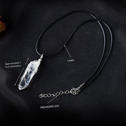 She is not a gem, but a frozen light and mountain spirit: the journey of a white crystal hexagonal pillar