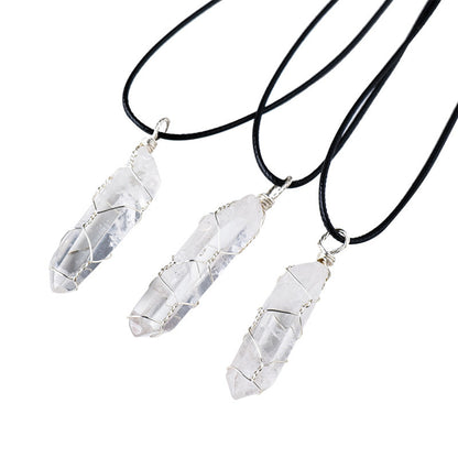She is not a gem, but a frozen light and mountain spirit: the journey of a white crystal hexagonal pillar