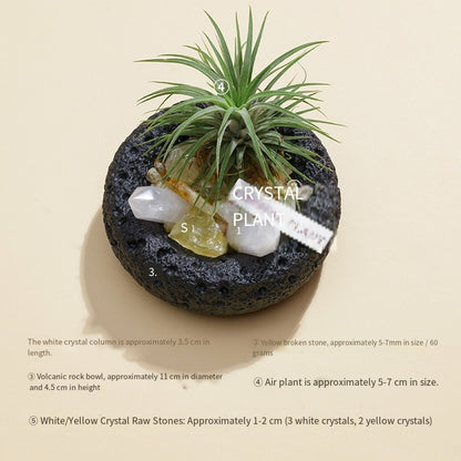 🌿✨ [Natural Crystal Aromatherapy Diffuser Stone Set] - Energy, fragrance, vitality, a trinity of healing aesthetics