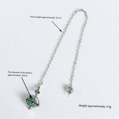 Inverse Hexagram: Merkaba Hollow Pendant