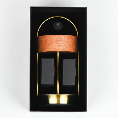 Lumen Aura: Natural Crystal Aroma Lamp
