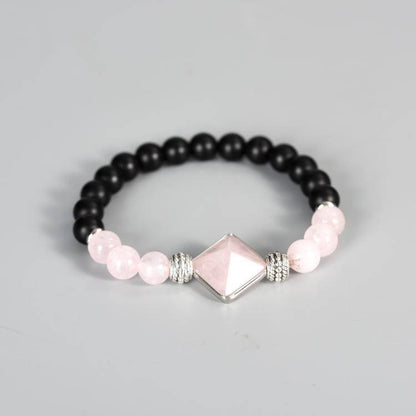 Seven Stars Sanctuary · Pyramid Crystal Energy Matrix Bracelet: Geometric Power, Crystal Soul, Build your Energy Sanctuary