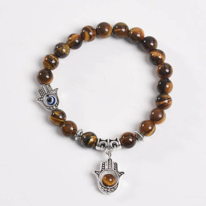 The Time-Shining Eye · Horus Guardian Energy Bracelet Series: Ten Crystals, Ten Realms, One Glance, Ten Thousand Years
