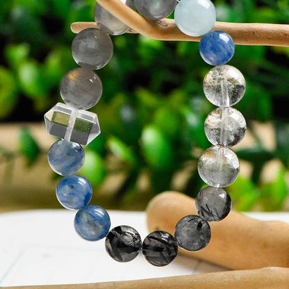 Starry Night Vortex - Van Gogh Starry Sky Multi-Treasure Bracelet