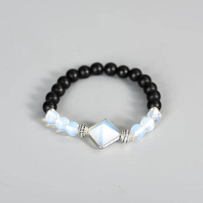 Seven Stars Sanctuary · Pyramid Crystal Energy Matrix Bracelet: Geometric Power, Crystal Soul, Build your Energy Sanctuary